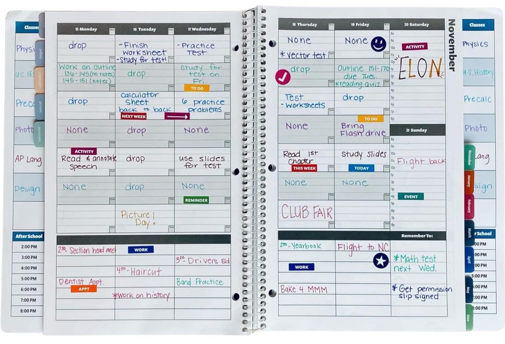 order out of caos planner