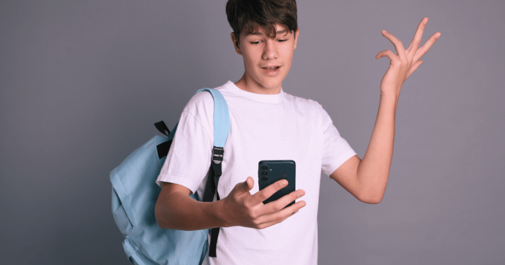 teen adhd too much phone time